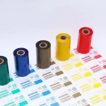 SS025 Wash Care Resin Thermal Transfer Ribbon for all barcode printers