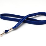 12 mm TUBE POLYESTER LANYARD WITH METAL SWIVEL HOOK
