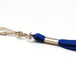 12 mm TUBE POLYESTER LANYARD WITH METAL SWIVEL HOOK