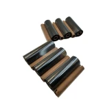 110mm 70m compatible black art paper barcode label printer resin ribbon for TT437B