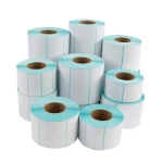 Customized Logo Printing Thermal Transfer Scale Price Label Sticker Roll For Supermarket Retail