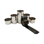 Best selling High quality material printer black thermal transfer wax ribbon for Zebra
