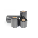 Best selling High quality material printer black thermal transfer wax ribbon for Zebra